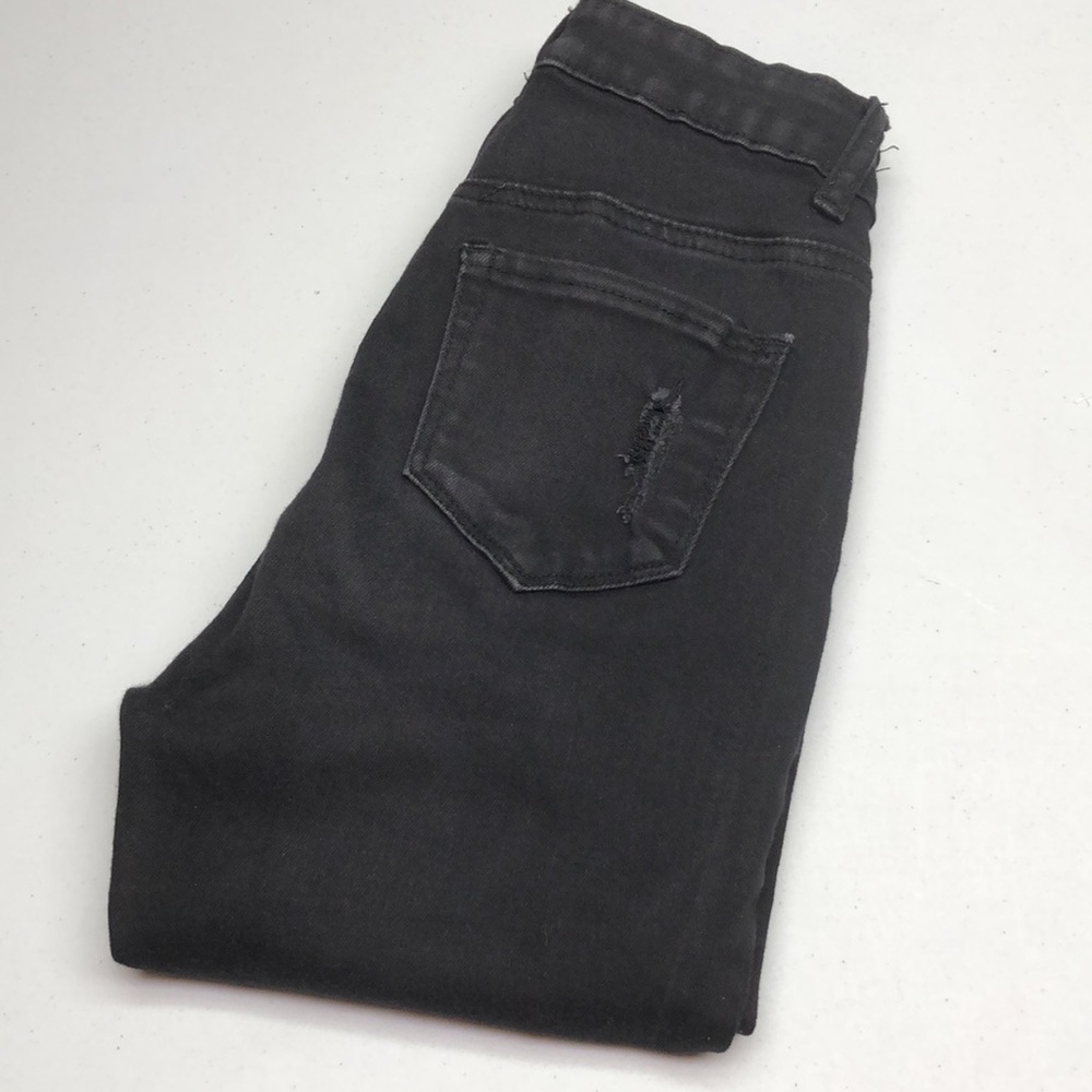 WAX JEAN BLACK HIGH-RISE SUPER SKINNY 3/26x26 ⭐️